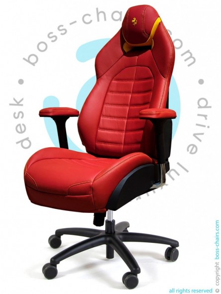 Ferrari California - office chair made of car seat